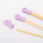 Set 6 Tapa Palillos Morado