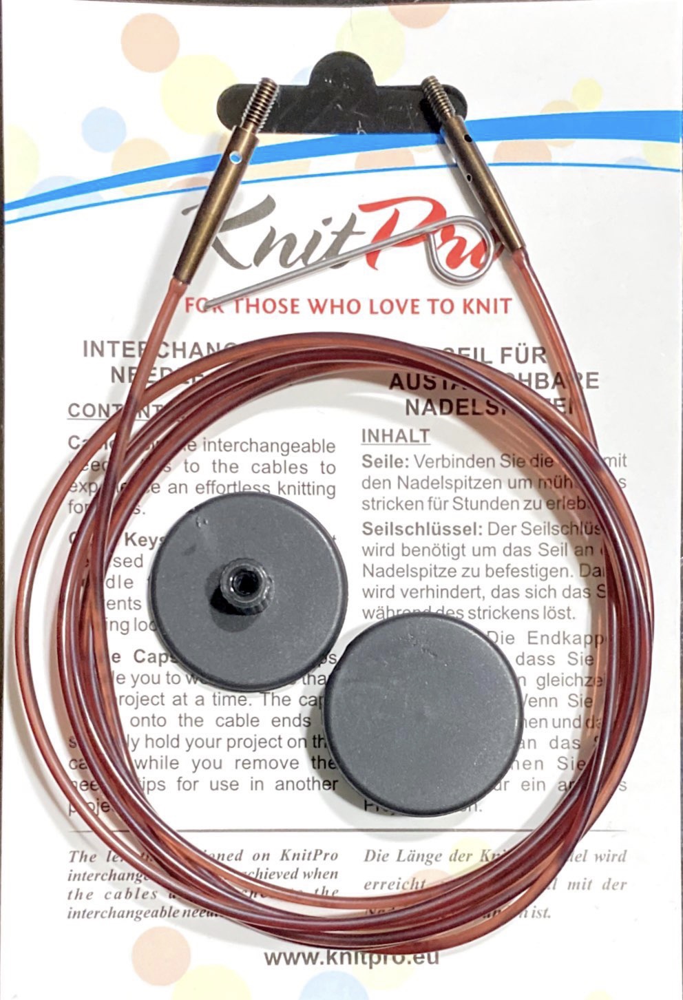 CONECTORES PARA CABLES KNIT PRO