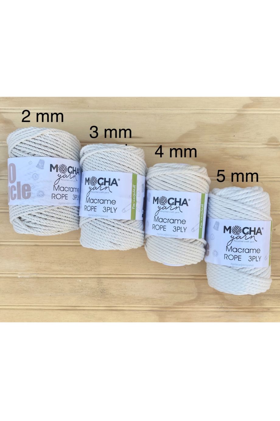 10 Kilos Macrame Rope medida a elección