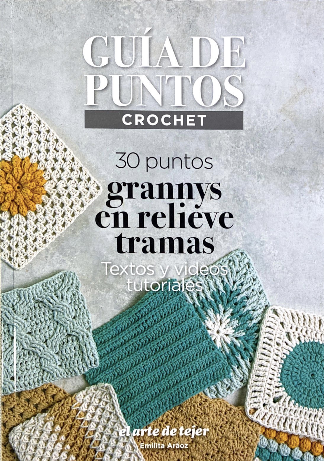 Libro Guía de puntos Crochet - LanaMovil