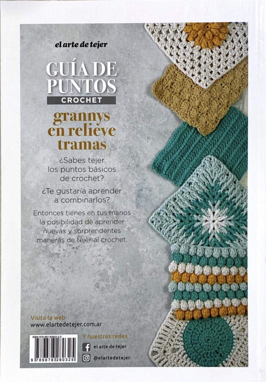 Guía de puntos Crochet