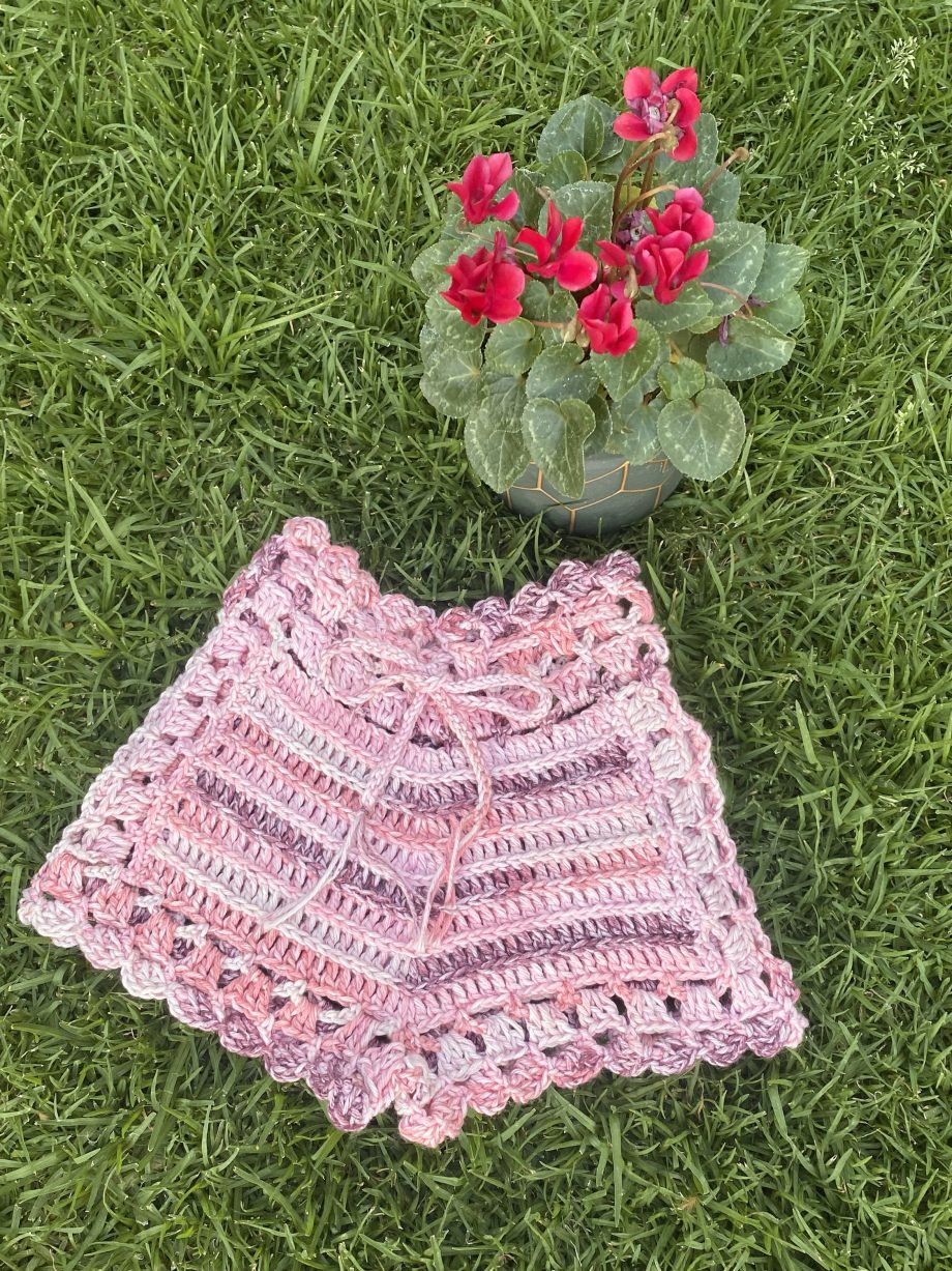 Short rosado talla 6