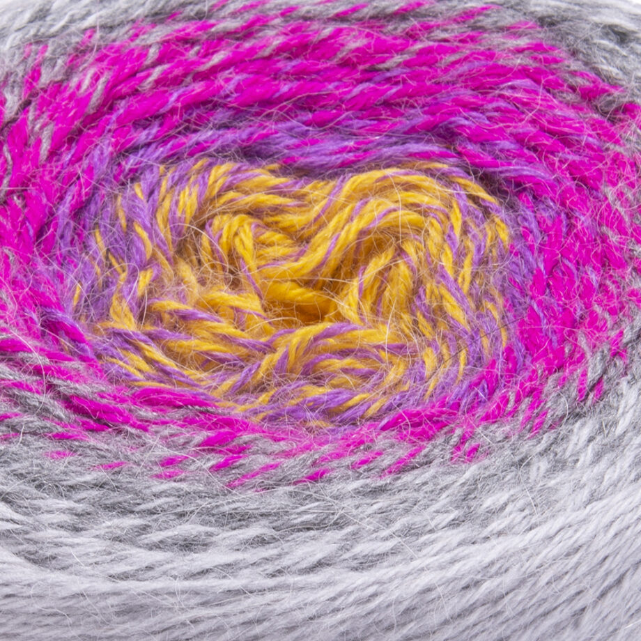 Perla fucsia amarillo pato