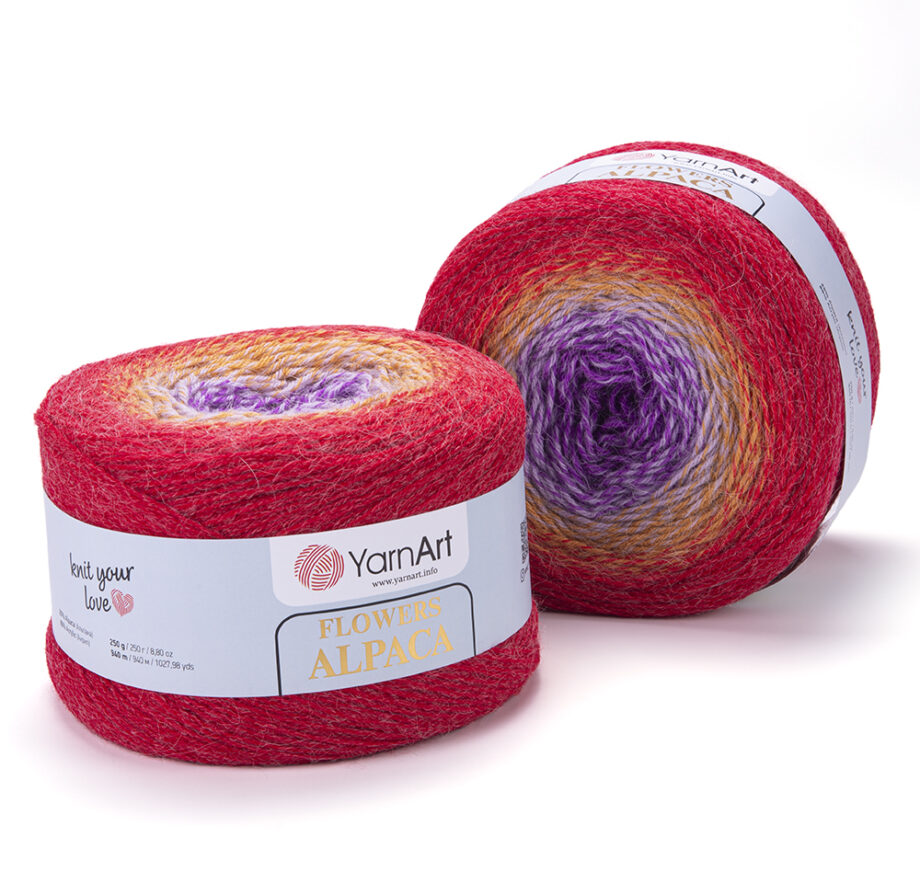 Rojo mostaza morado