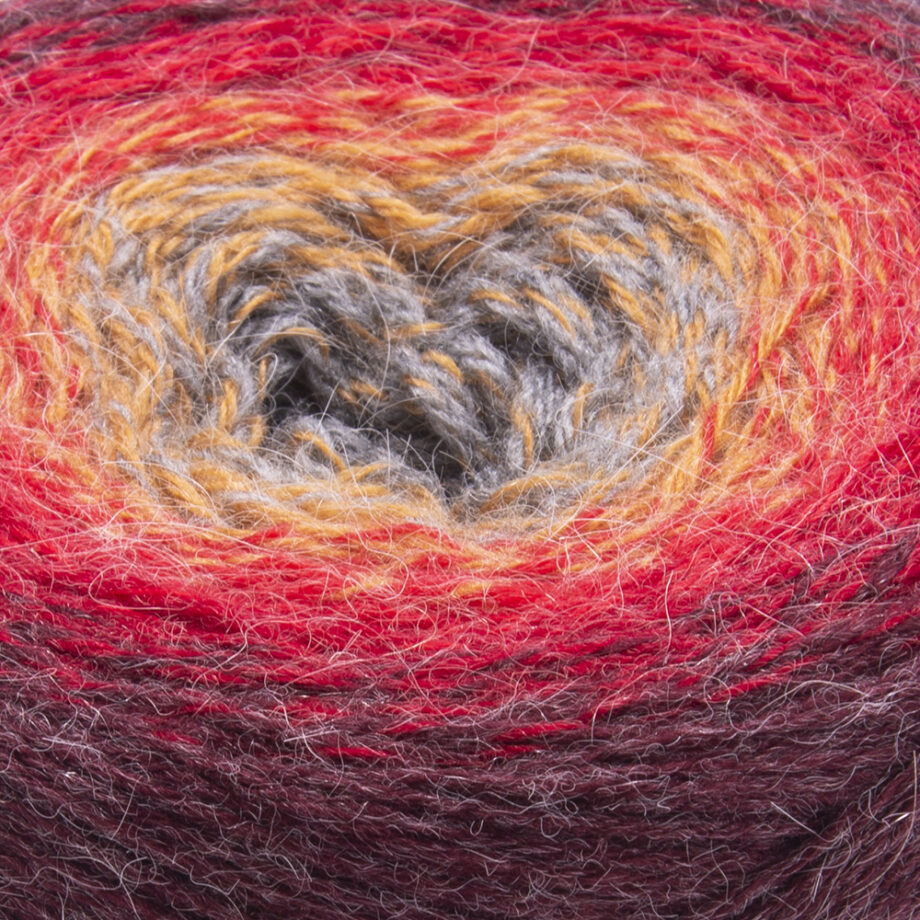 Burdeo rojo gris