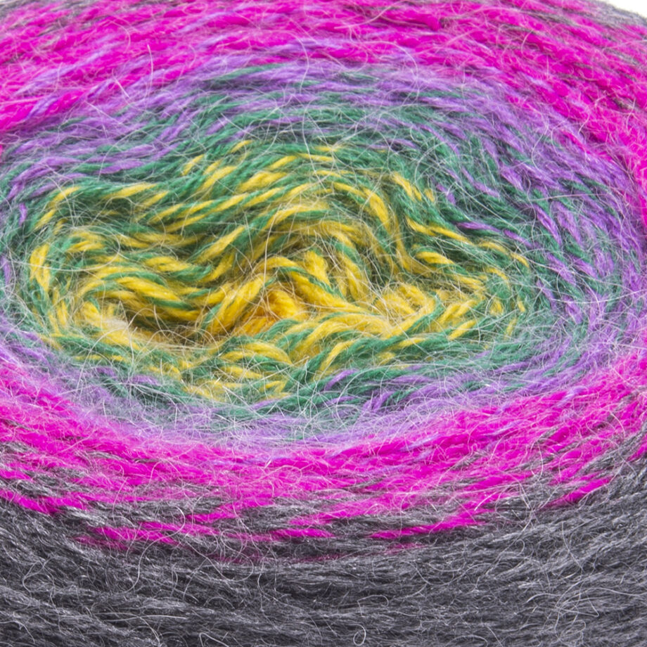 Gris fucsia verde