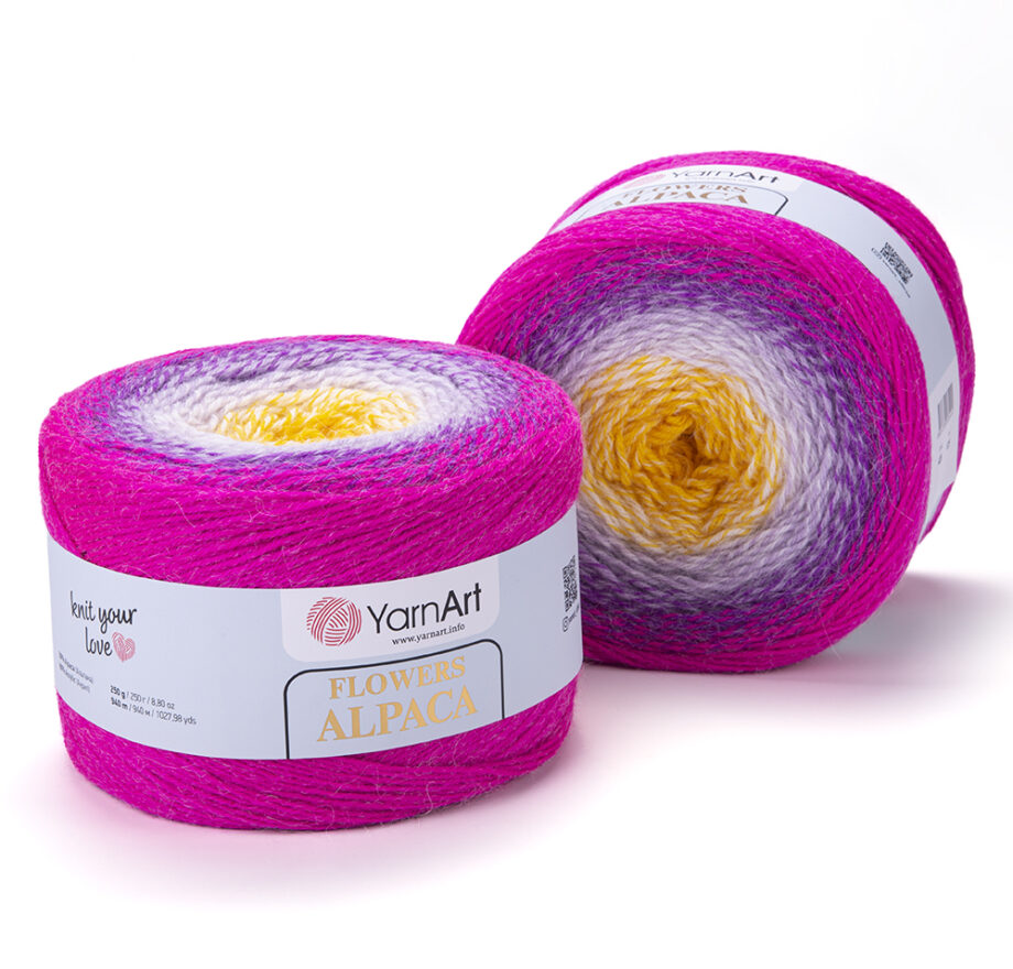 Fucsia morado amarillo pato