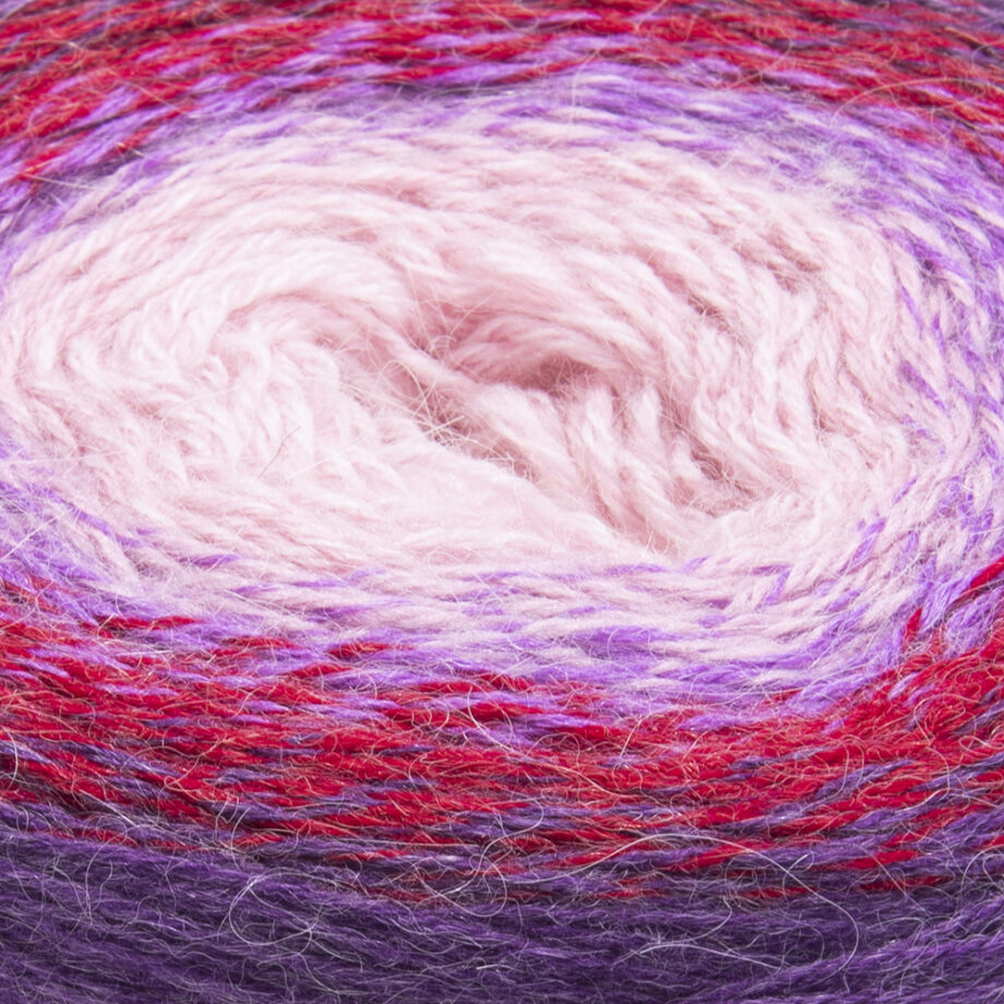 Morado rojo rosado