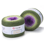 Verde pistacho morado