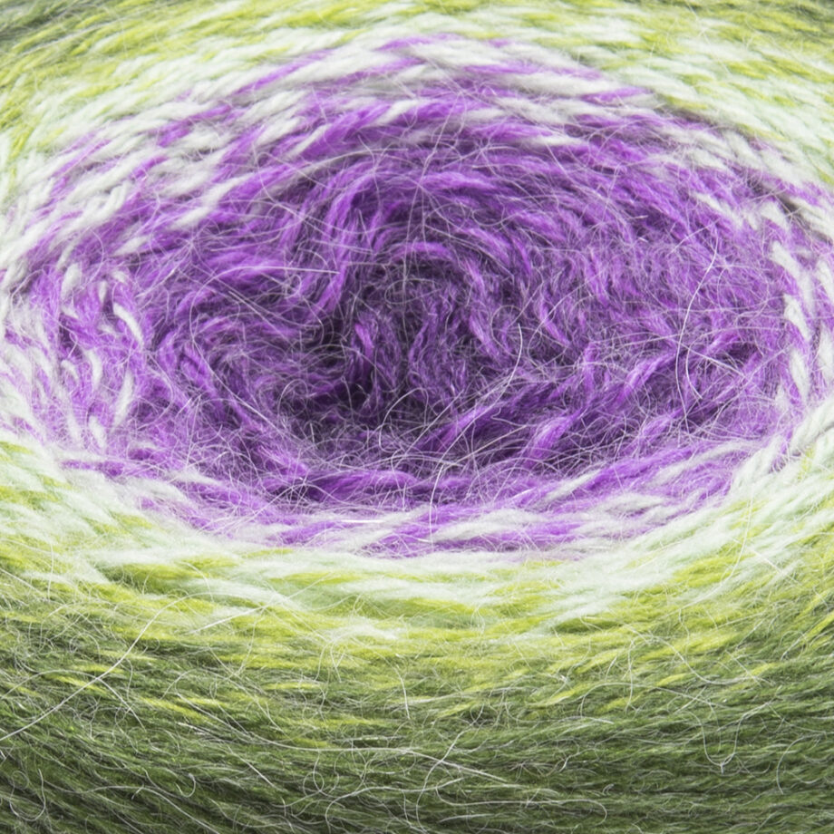 Verde pistacho morado