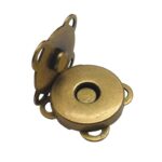 Broche magnético dorado 10 mm 2 unid