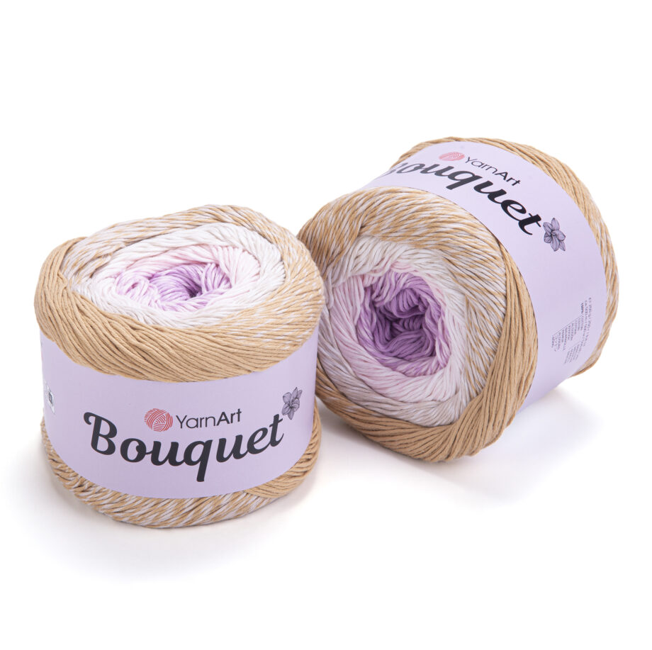 Beige crema lila