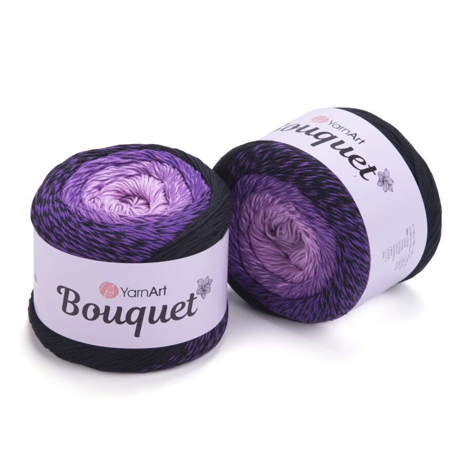 Negro morado lila